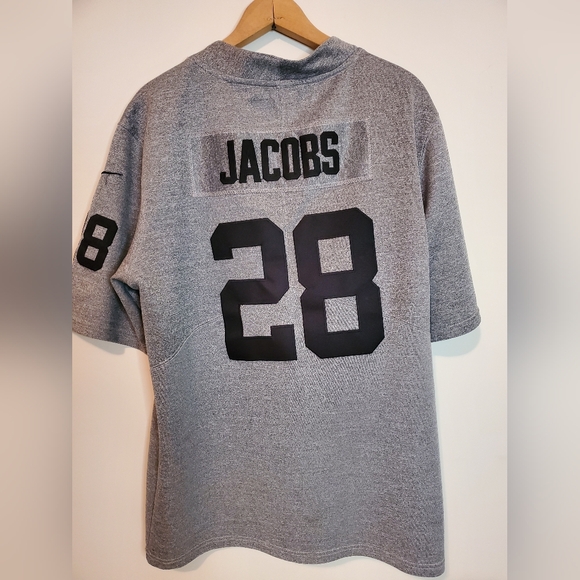 Men's Nikes Raider Jersey Josh Jacob's Number 28 Size Small - Picture 7 of 7